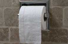 25 Ways to Use Toilet Paper