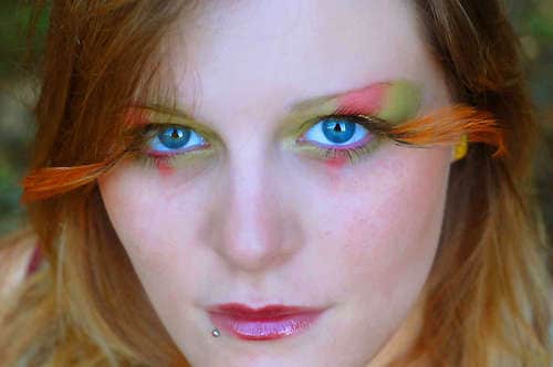 Bright Butterfly Eyelashes