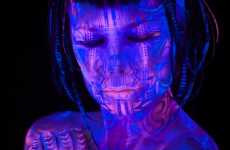Blacklight Body Painting