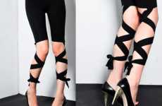 Tie-Up Tights