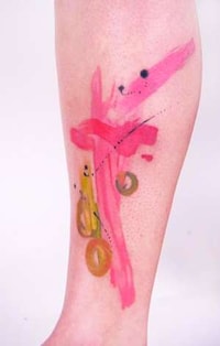 Paint Splatter Tattoos Image 2