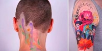 Paint Splatter Tattoos Image 3