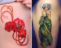 Paint Splatter Tattoos Image 5