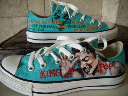 Michael Jackson Converse