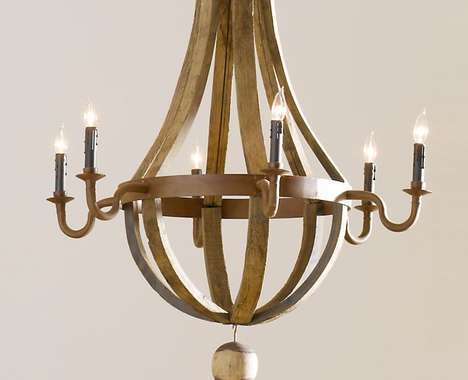 9 Recycled Chandeliers