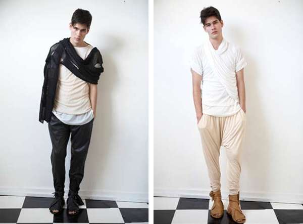 Draped Menswear