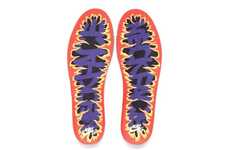 Patchwork-Adorned Sneakers