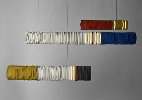 Sustainable Cylindrical Ceiling Lights