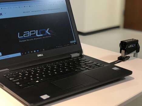 Alarm-Equipped Laptop Locks