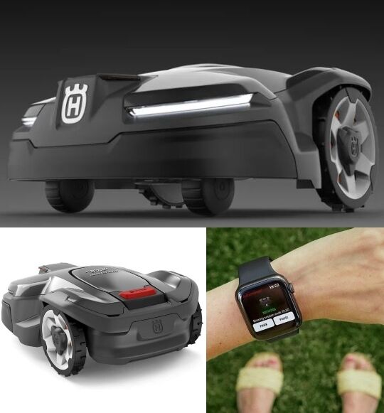 Low-Noise Robotic Lawnmowers
