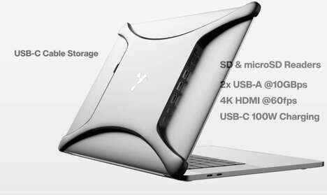 Laptop-Attached Hub Drives