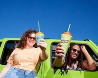 Celebratory Summertime Slushie Promotions