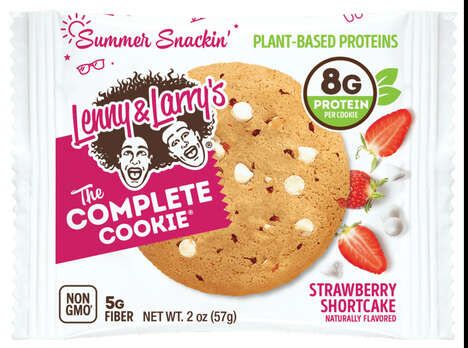 Shortcake-Inspired Protein Cookies