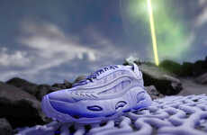 Exaggerated Glowing Sneakers