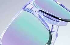 Glacier Glass-Inspired Eyewear