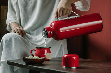 Cultural Heritage-Inspired Vacuum Flasks