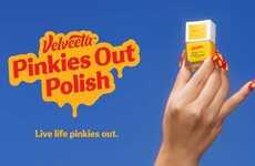 Cheese-Scented Nail Polishes