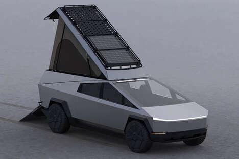 Angular Truck-Converting Campers