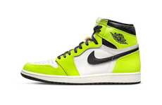 Stark Neon High-Top Sneakers