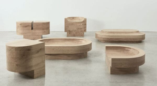 Curvacious Oak Seating Collections