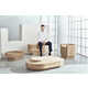 Curvacious Oak Seating Collections Image 2