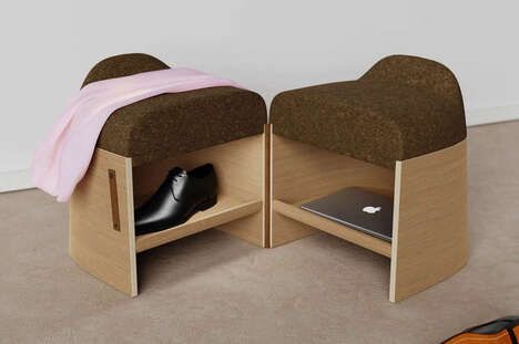 Dual-Sided Storage Benches