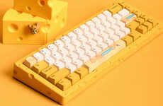 Cheese-Themed Mechanical Keyboards