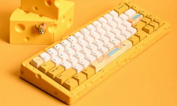 Cheese-Themed Mechanical Keyboards