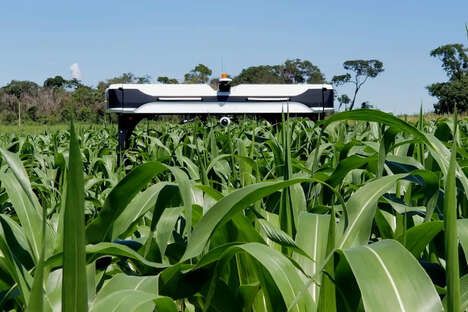 Crop-Monitoring Agriculture Robots