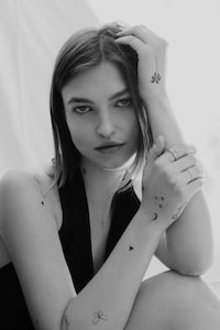 Dainty Minimalist Temporary Tattoos Image 2