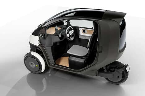 Three-Wheel Pod EVs