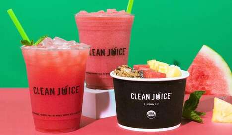 Summery Watermelon Acai Bowls