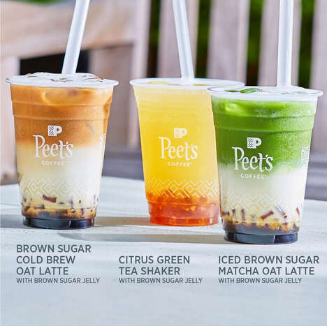 Plant-Based Boba-Inspired Beverages