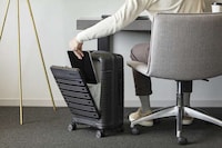 Push-Button Travel Bags