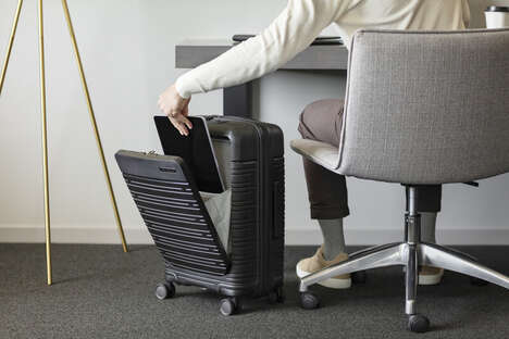 Push-Button Travel Bags