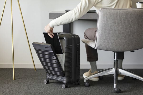 Push-Button Travel Bags