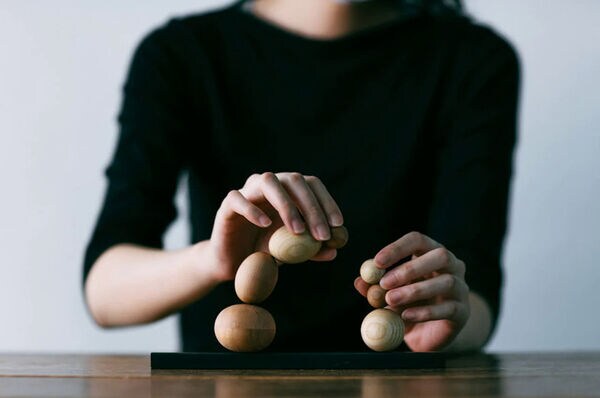 Magnetic Wooden Sculpture Toys