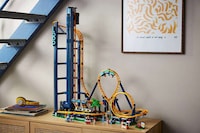 Gravity-Powered Building Block Rollercoasters Image 2
