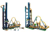 Gravity-Powered Building Block Rollercoasters Image 4