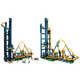 Gravity-Powered Building Block Rollercoasters Image 4
