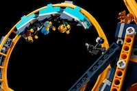 Gravity-Powered Building Block Rollercoasters Image 5