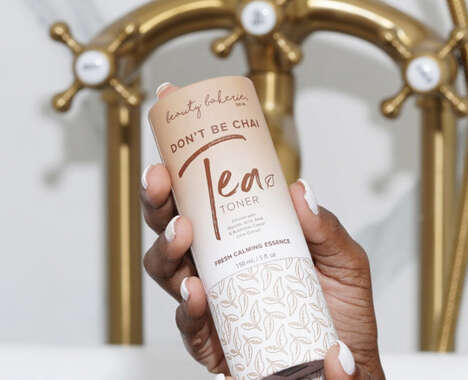 Trend maing image: Tea-Inspired Toner Packaging
