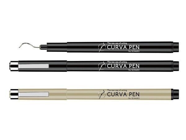 ✨ Elevate Your Creativity: CurvaPen - The Epitome of Elegance! ✨ CurvaPen's  ergonomic design and .4mm fine-point precision redefine the…