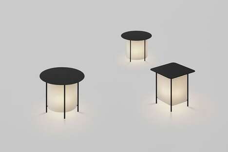 Paper Lantern-Inspired Tables