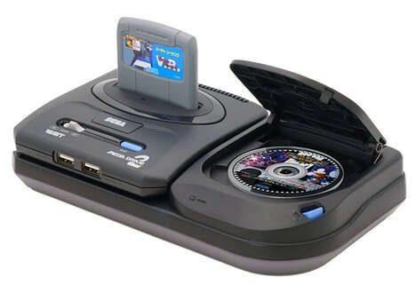 Nostalgic Retro-Style Gaming Consoles