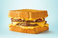 Hearty Cheese-Filled Burgers