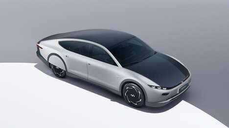 Futuristic Solar-Powered Vehicles