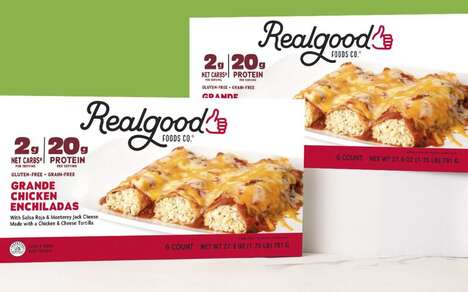 Protein-Rich Frozen Enchiladas