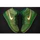 Green Crocodile Textural Sneakers Image 1
