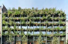 Plant-Covered Parisian Hotels